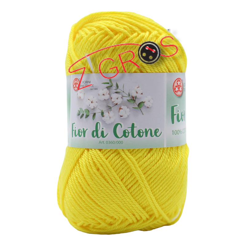 Fior di Cotone – Filato 100% Cotone 50 g (125 m)