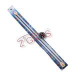 Ferri maglia in plastica grigio 40 cm