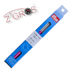 Uncinetto argentato, 14 cm x 3 mm