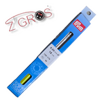 Uncinetto argentato, 14 cm x 3 mm