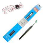 Uncinetto argentato, 14 cm x 3 mm