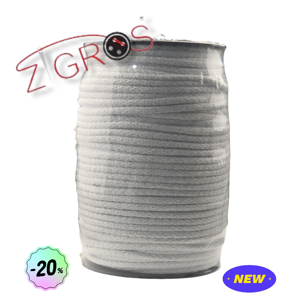 corda cotone per macramè 3 mm 100mt