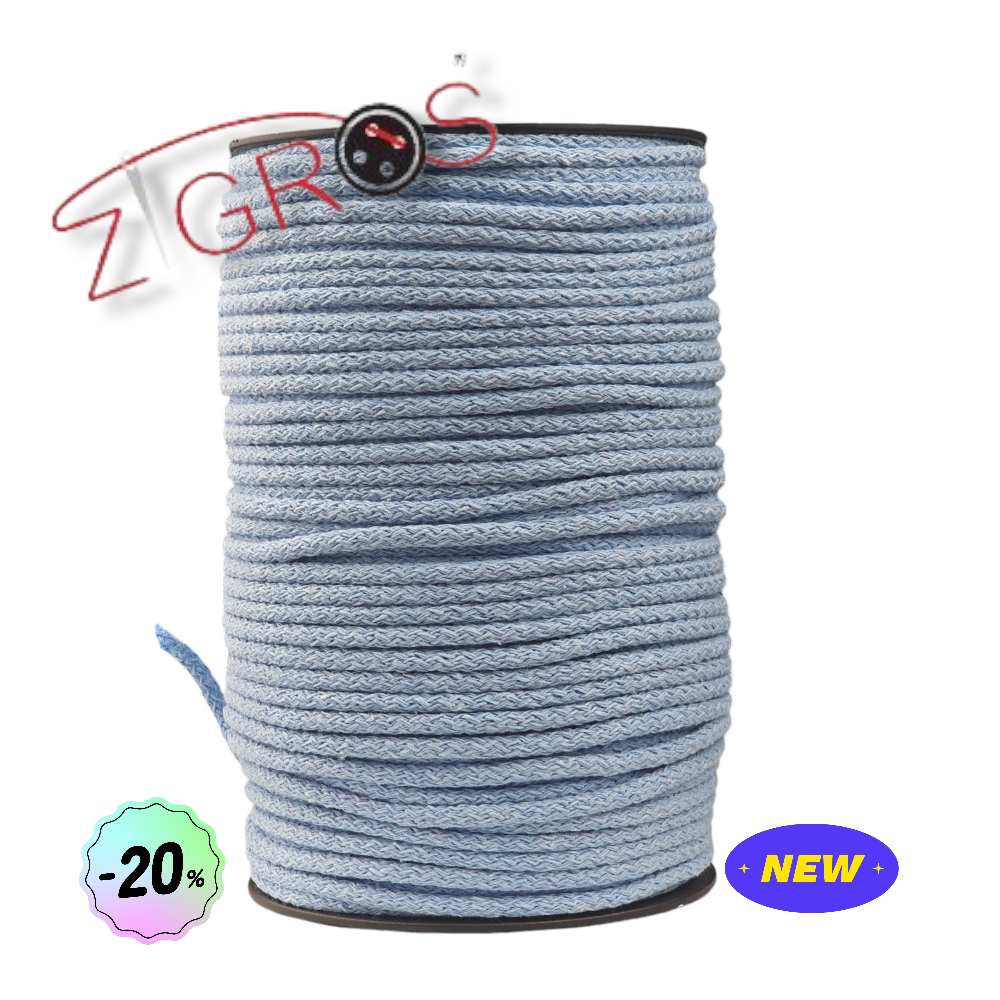 corda cotone per macramè 3 mm 100mt