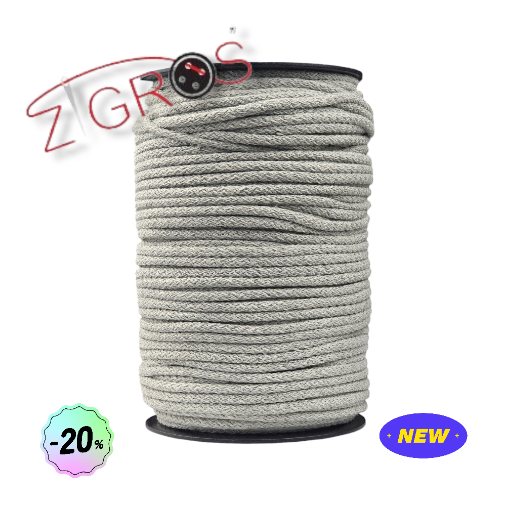 corda cotone per macramè 3 mm 100mt