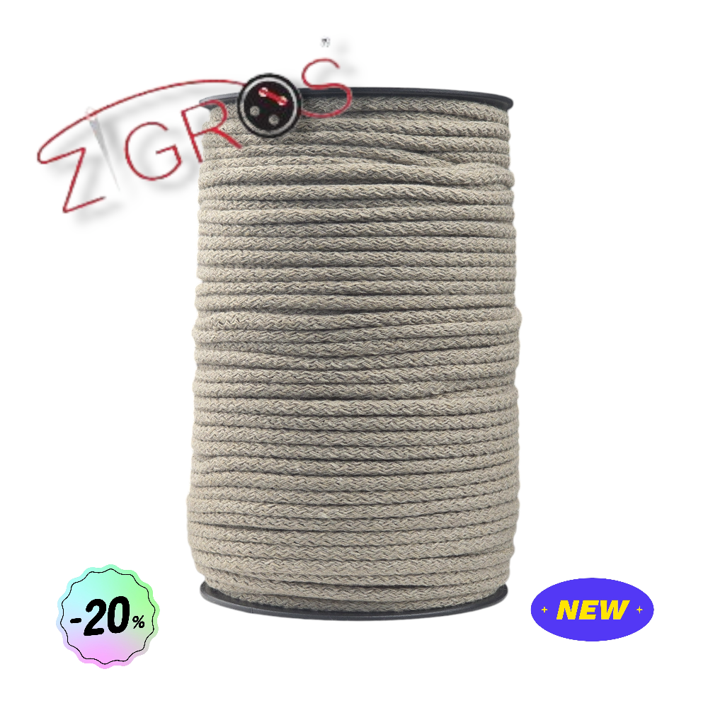 corda cotone per macramè 3 mm 100mt