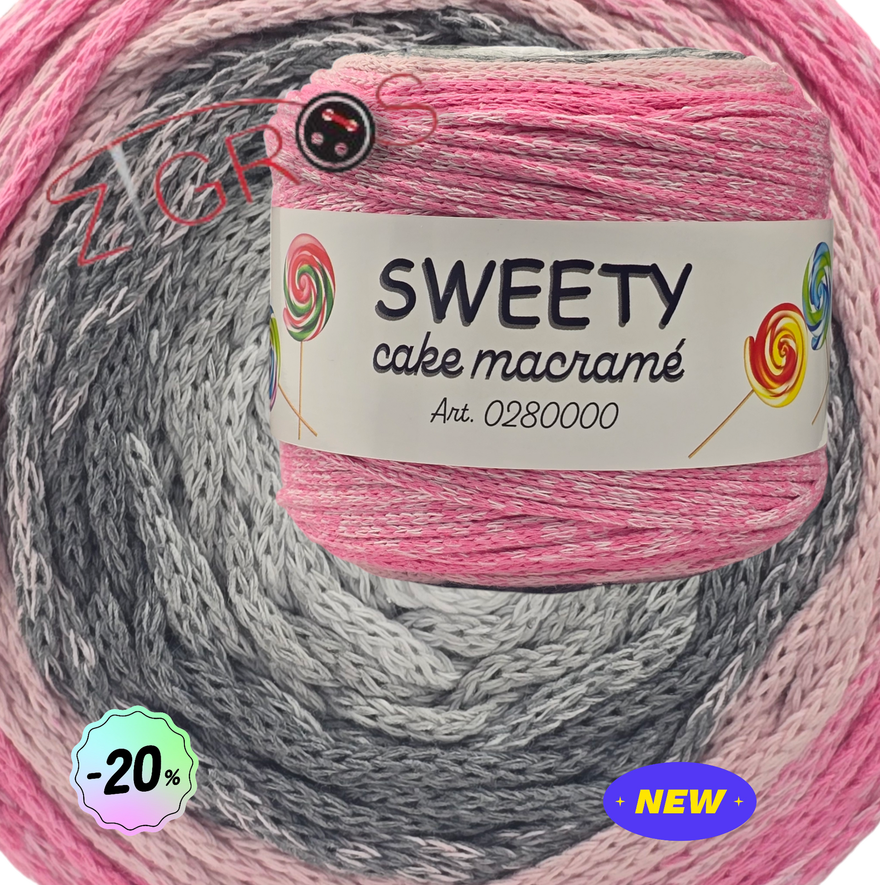 Sweety, 250 grammi per 210 metri.