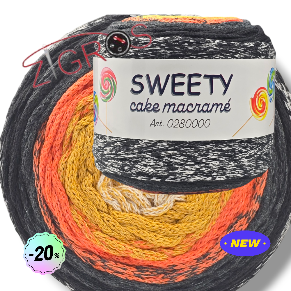 Sweety, 250 grammi per 210 metri.