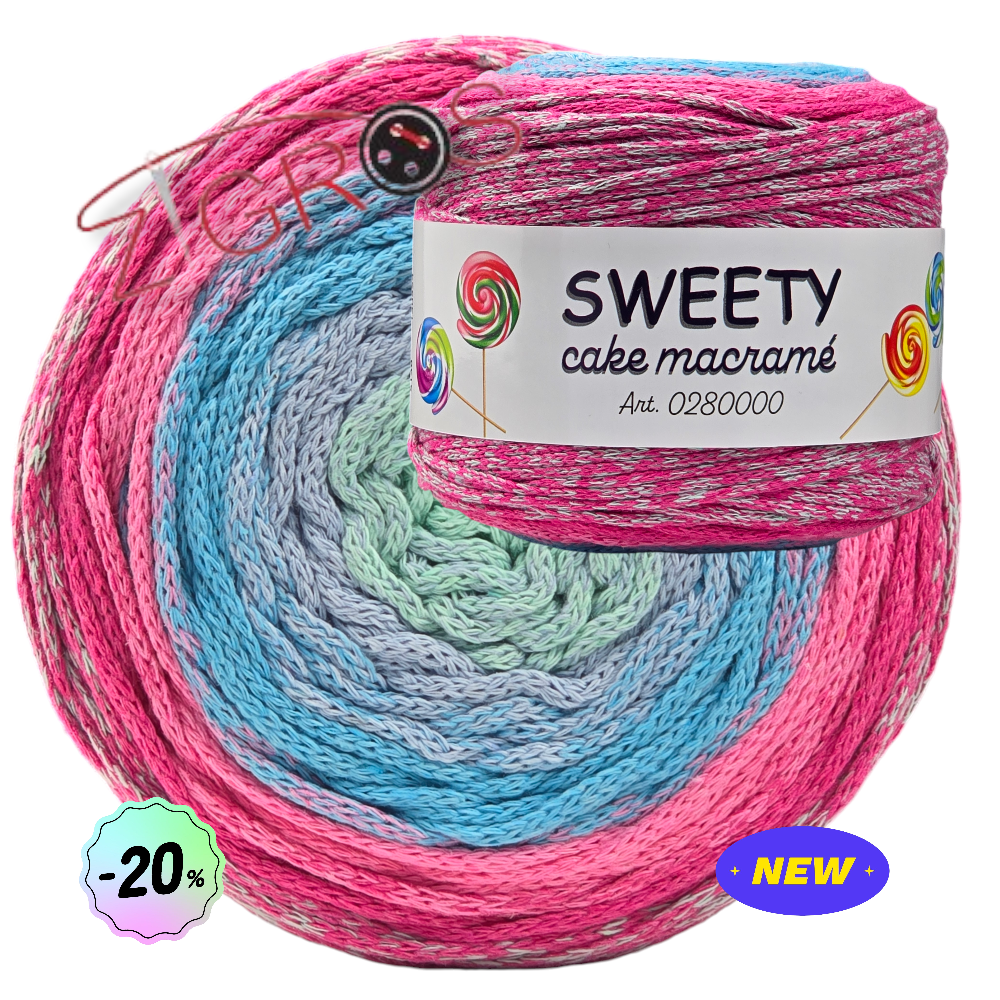 Sweety, 250 grammi per 210 metri.