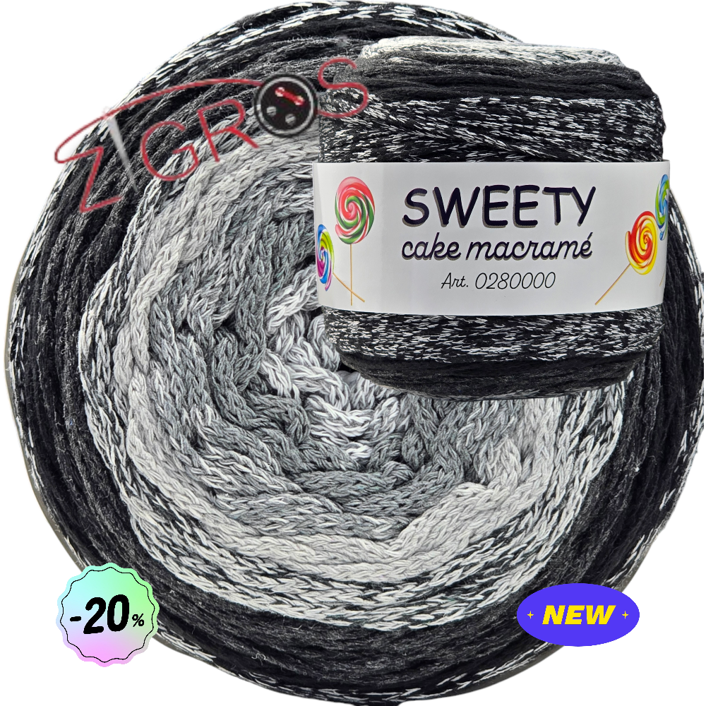 Sweety, 250 grammi per 210 metri.