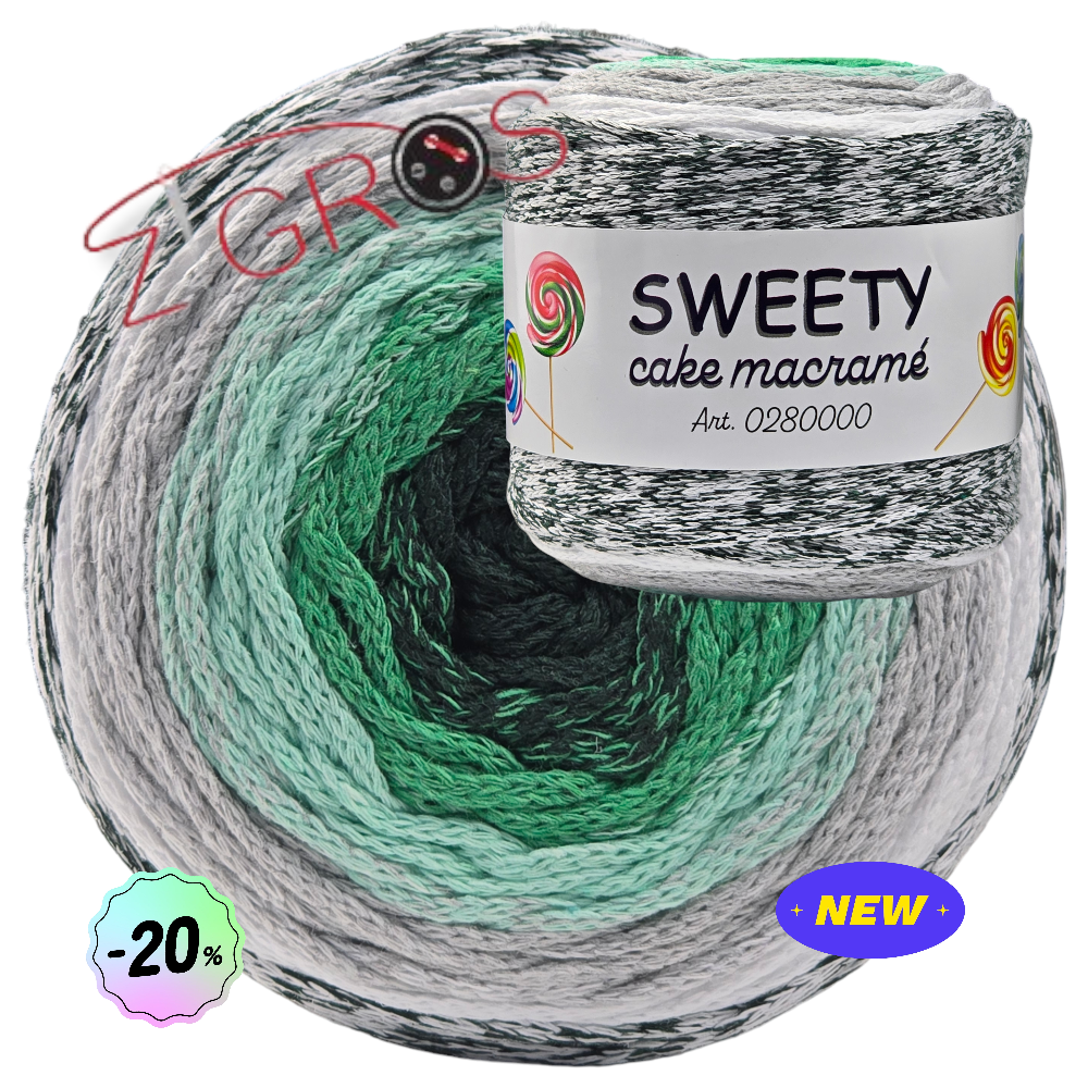 Sweety, 250 grammi per 210 metri.