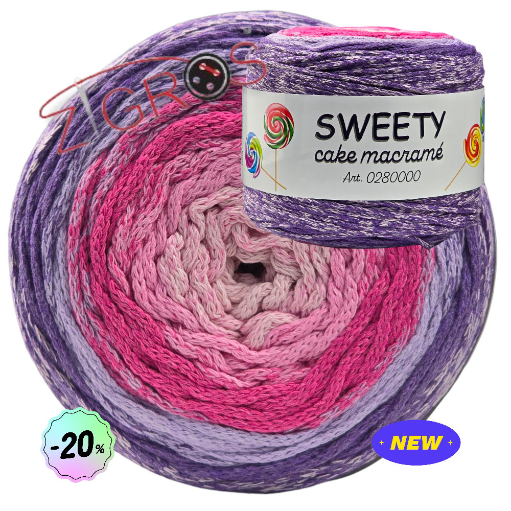 Sweety, 250 grammi per 210 metri.