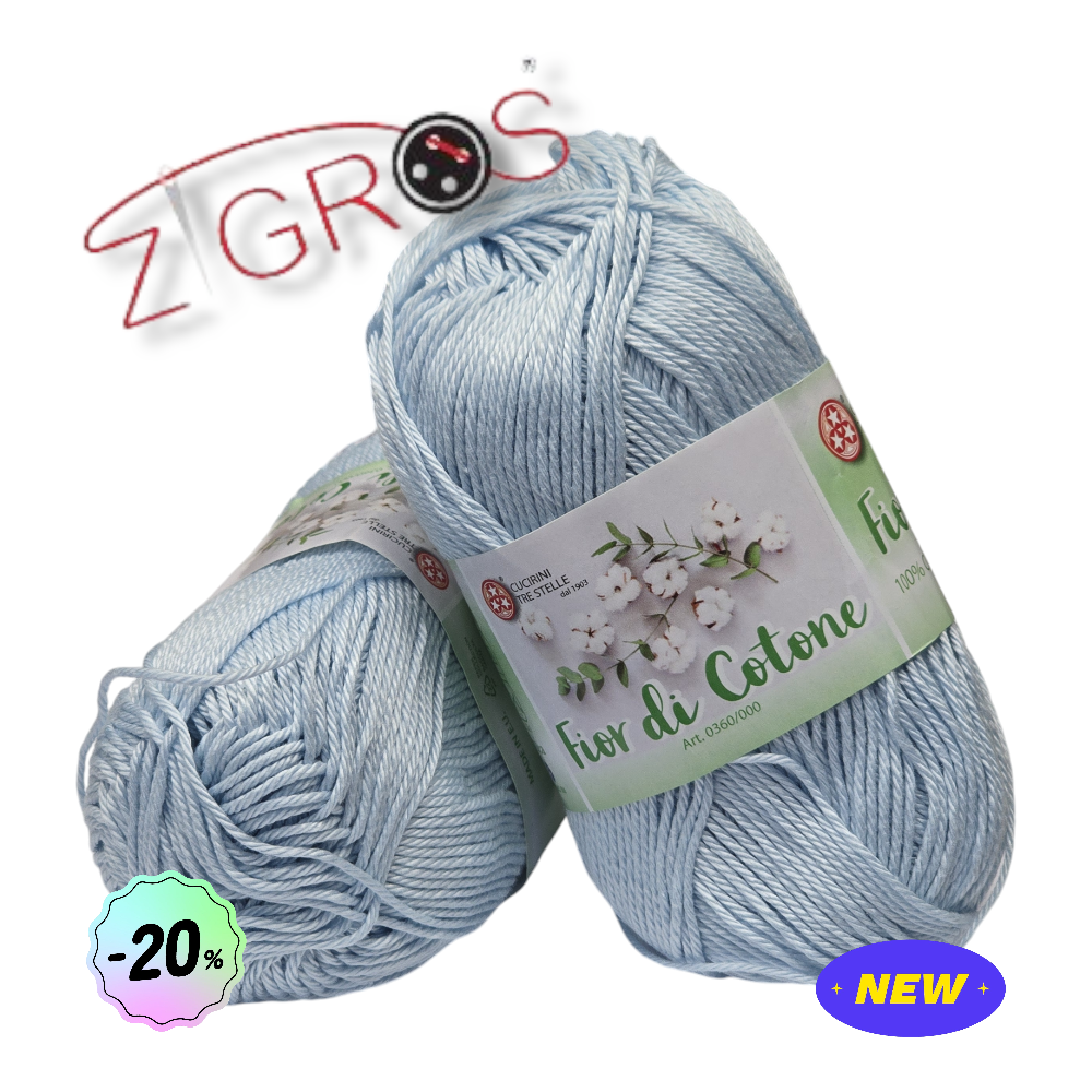 Cotone-Baby-Bryan 100% cotone 50gr 125mt