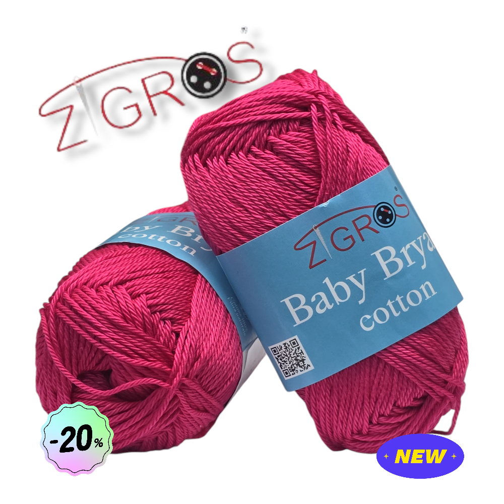 Cotone-Baby-Bryan 100% cotone 50gr 125mt