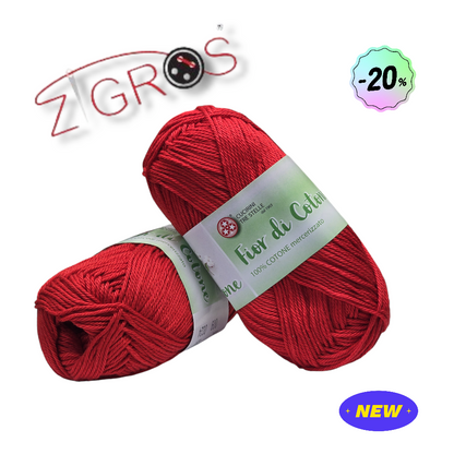 Fior-di-cotone-100% cotone 50gr 125mt