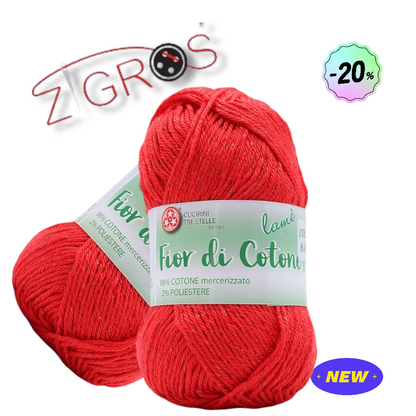 Fior-di-cotone-100% cotone 50gr 125mt