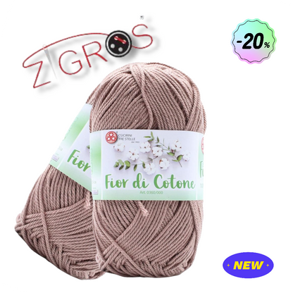 Fior-di-cotone-100% cotone 50gr 125mt