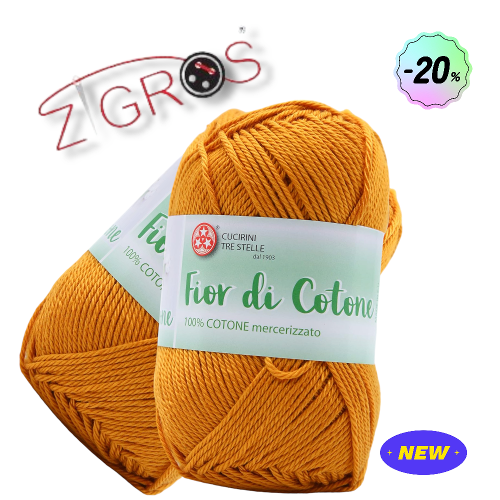 Fior-di-cotone-100% cotone 50gr 125mt