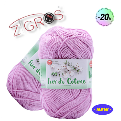 Fior-di-cotone-100% cotone 50gr 125mt