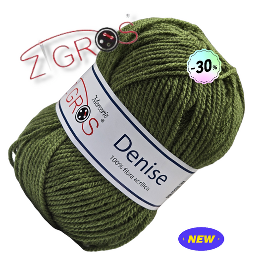 Lana Denise 100% Acrilico 50gr 133mt
