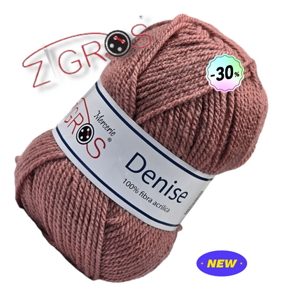 Lana Denise 100% Acrilico 50gr 133mt