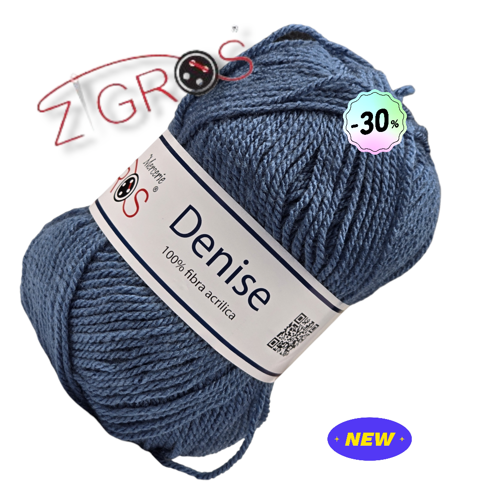 Lana Denise 100% Acrilico 50gr 133mt