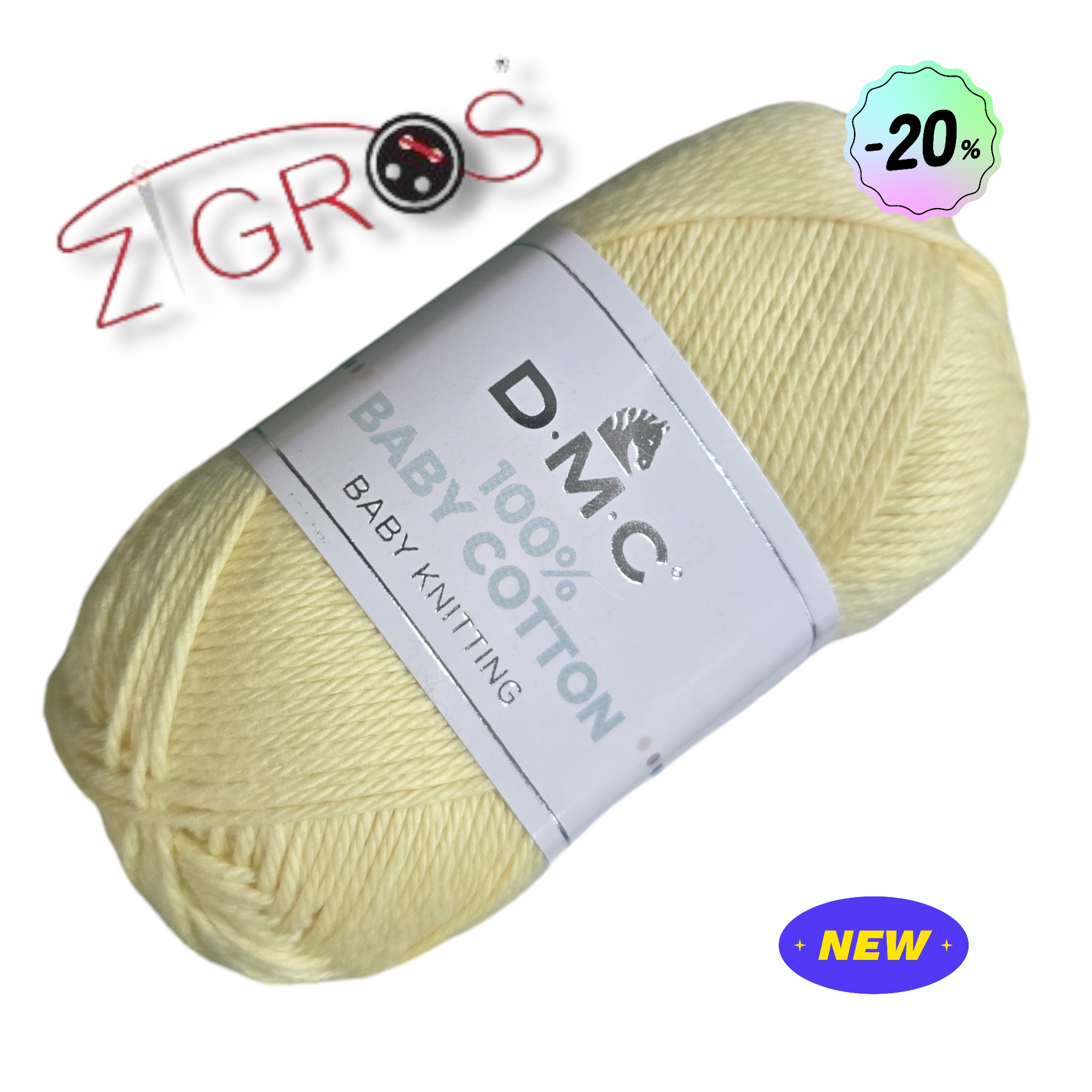 Baby cotton filato 100% cotone 50gr