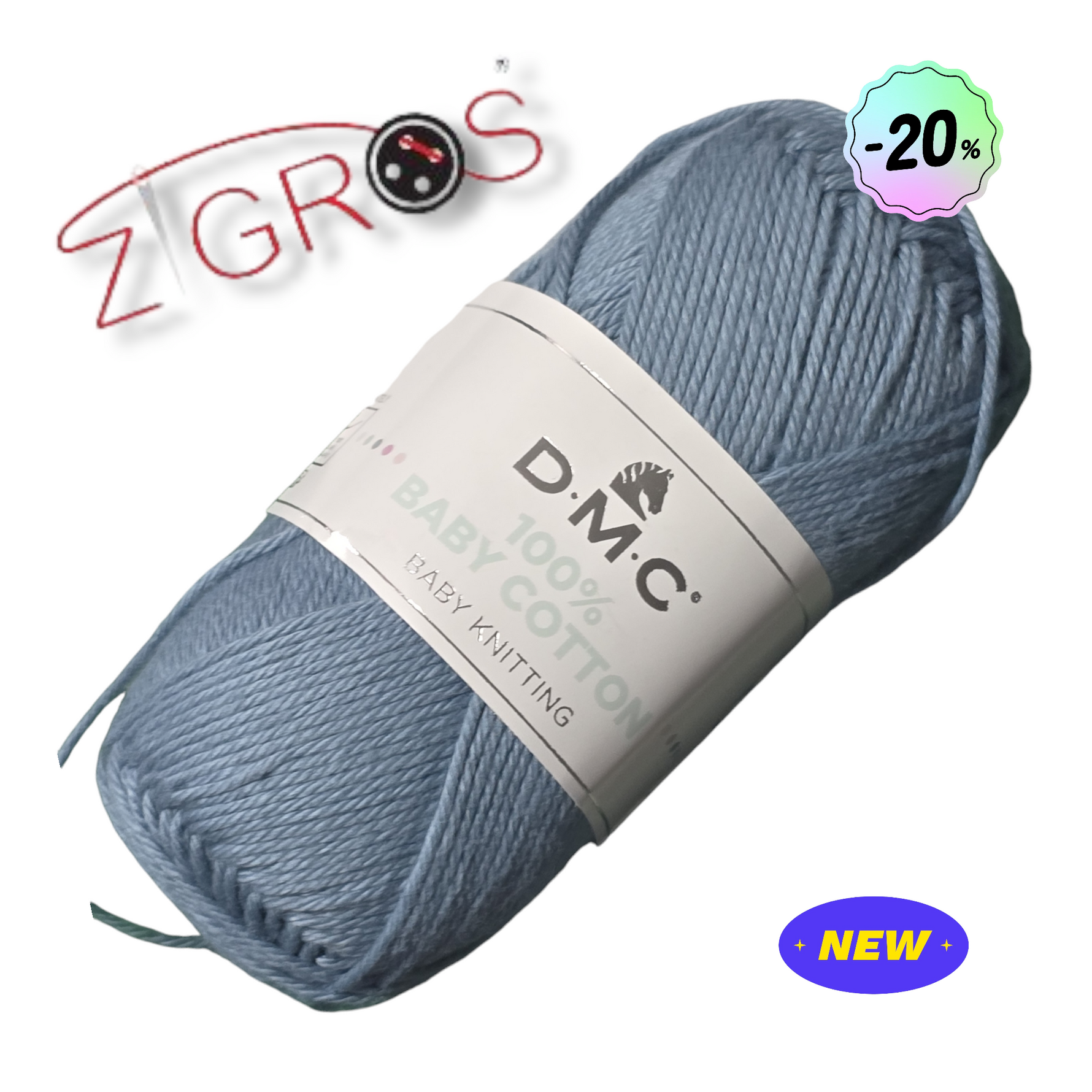 Baby cotton filato 100% cotone 50gr