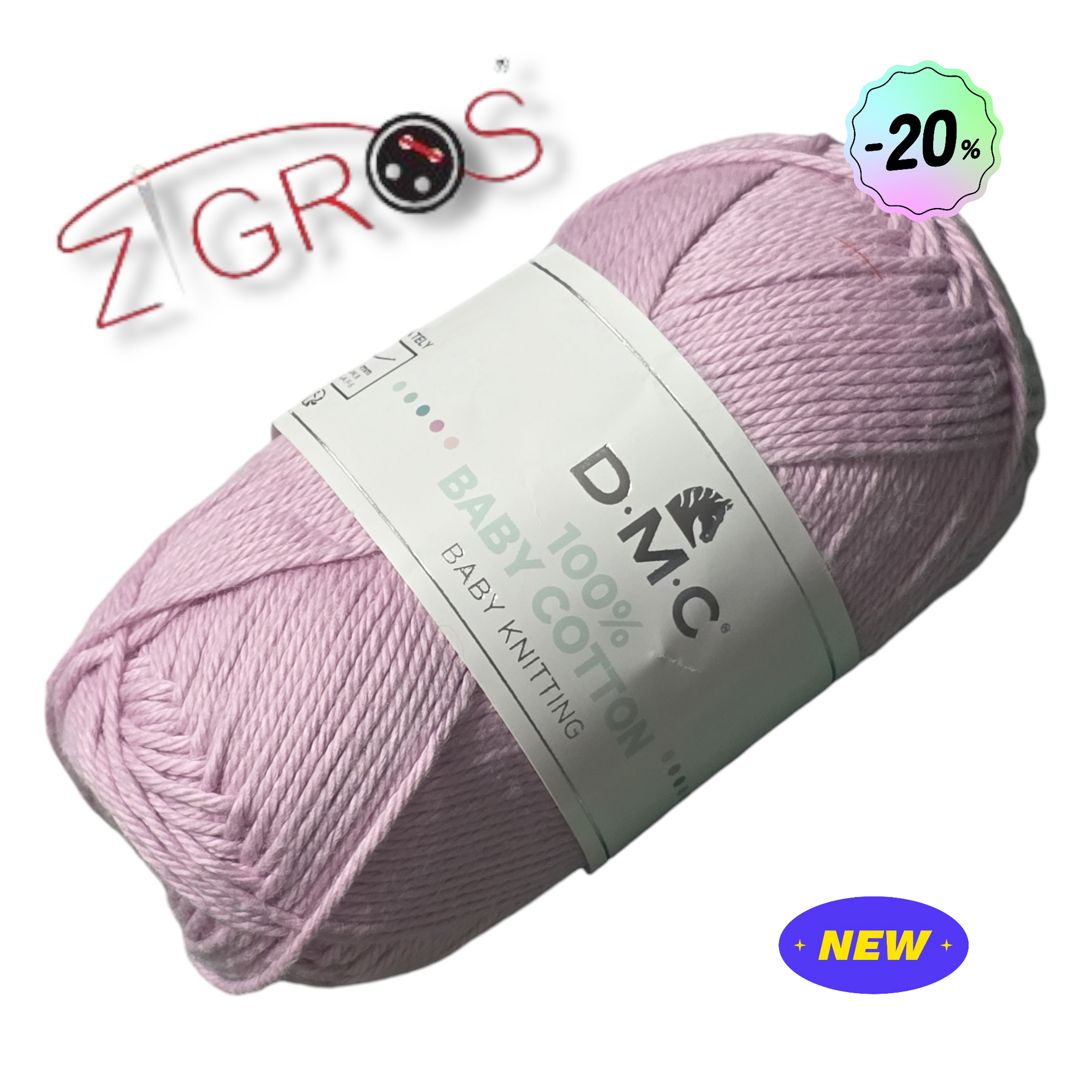 Baby cotton filato 100% cotone 50gr