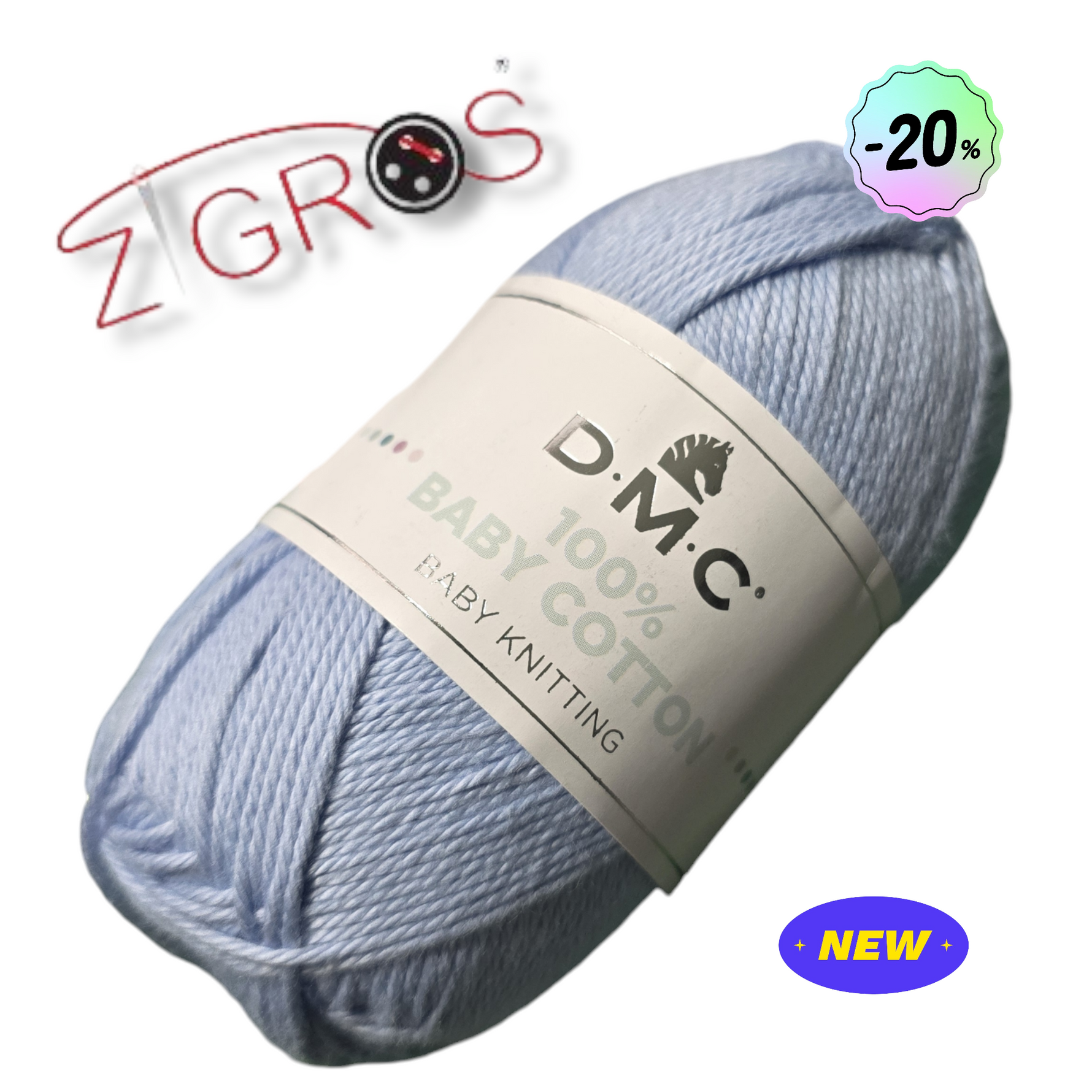 Baby cotton filato 100% cotone 50gr