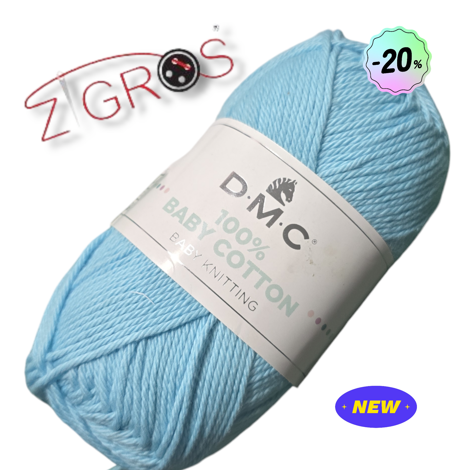 Baby cotton filato 100% cotone 50gr