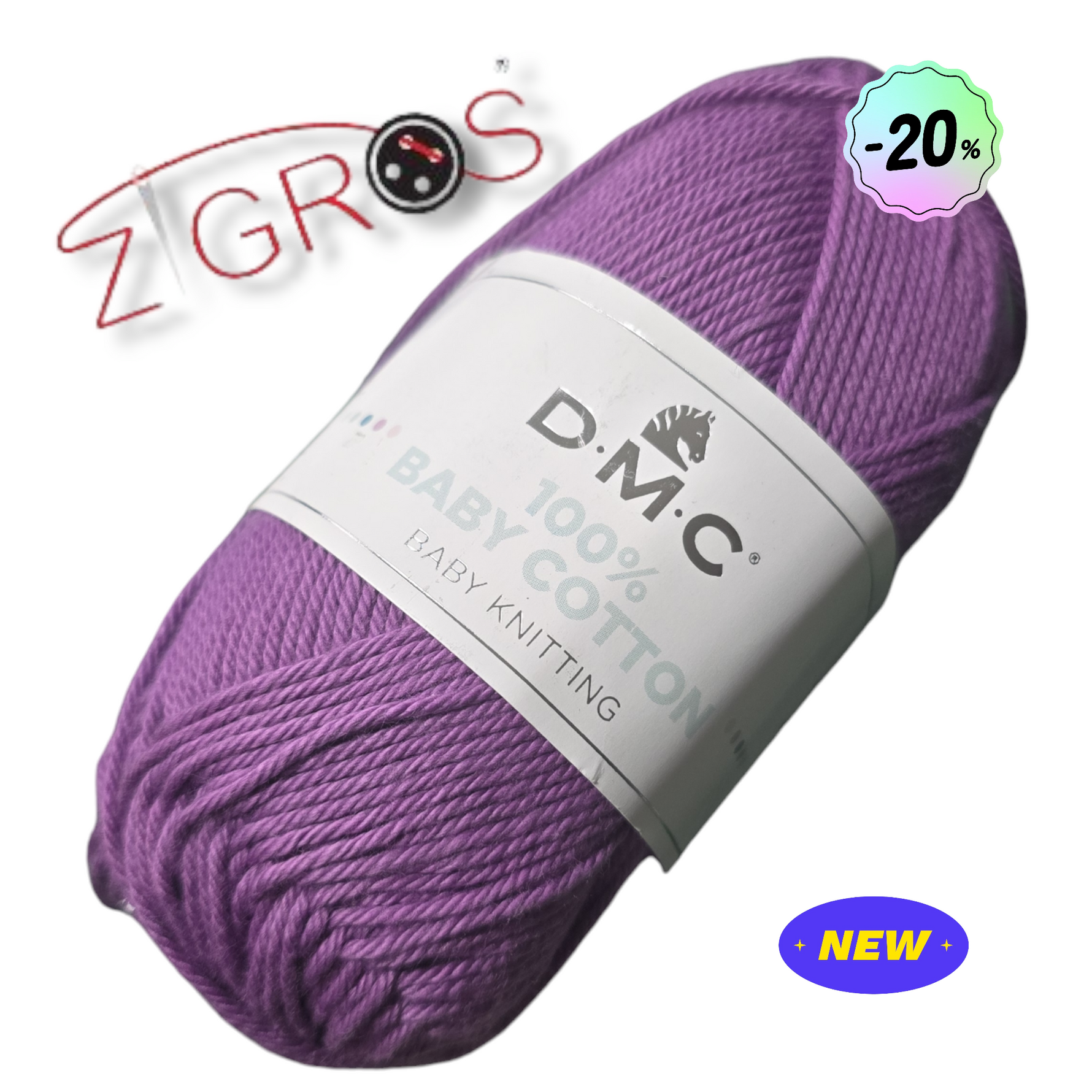 Baby cotton filato 100% cotone 50gr