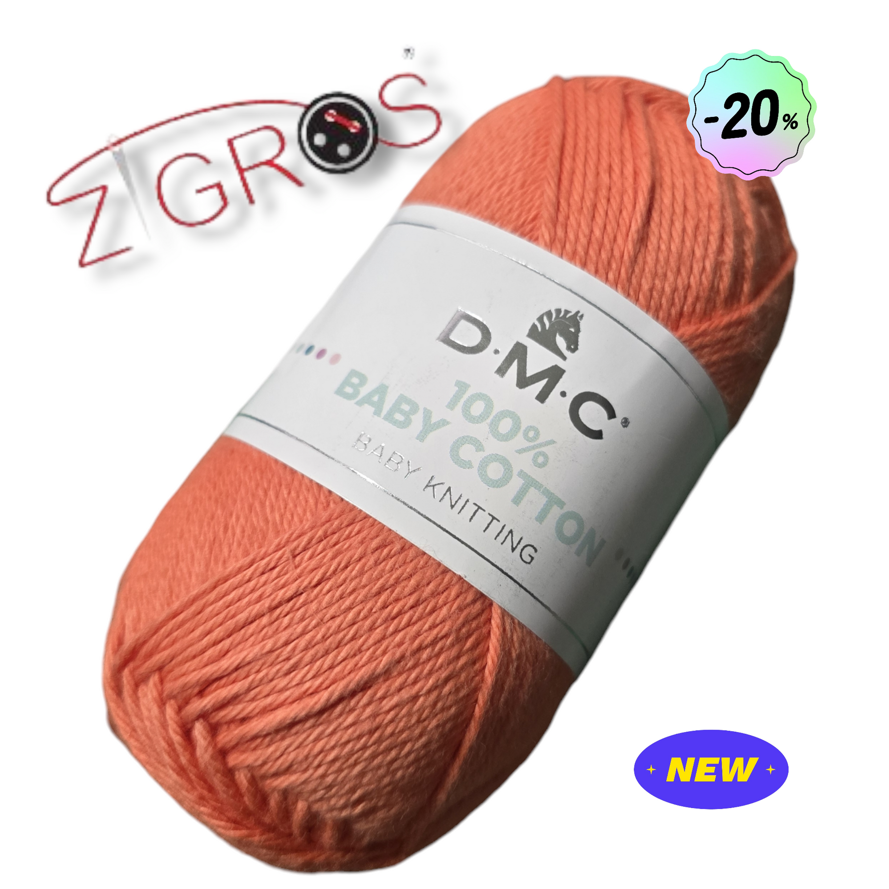 Baby cotton filato 100% cotone 50gr