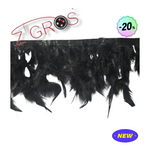 Frangia Di Piume.h.13 cm