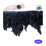 Frangia Di Piume.h.13 cm