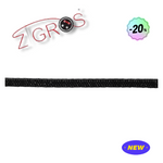 Passamaneria Termo-adesivo con strass e catena.h.1 cm