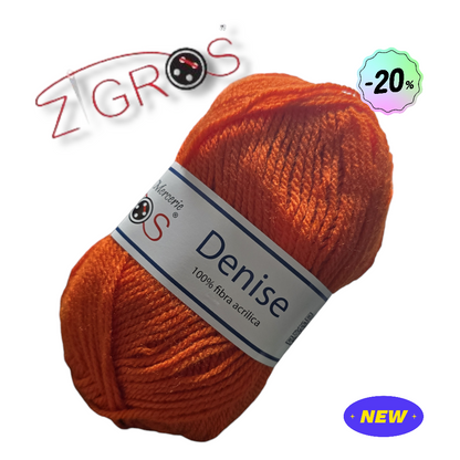 Lana Denise 100% Acrilico 50gr 133mt