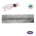 Passamaneria bordino con pietre.