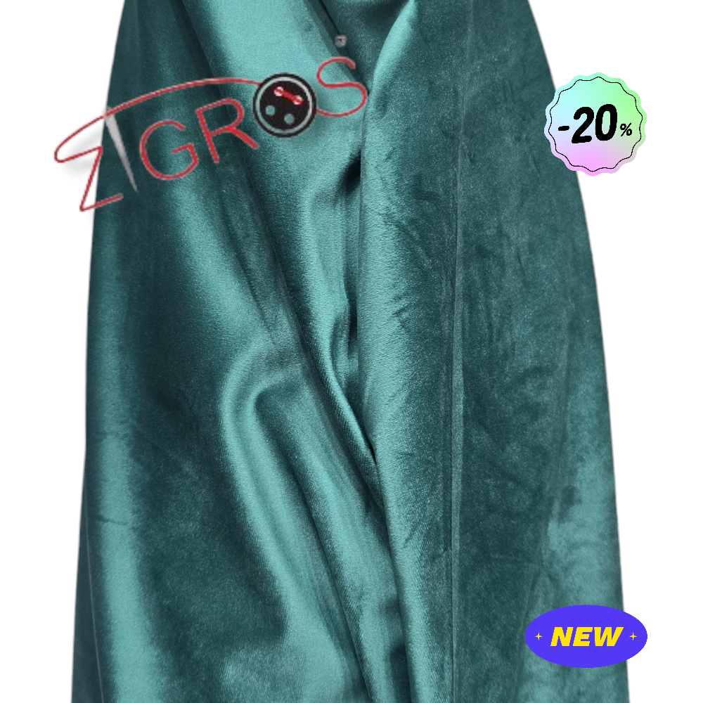 Tessuto in velluto a metraggio,h 280