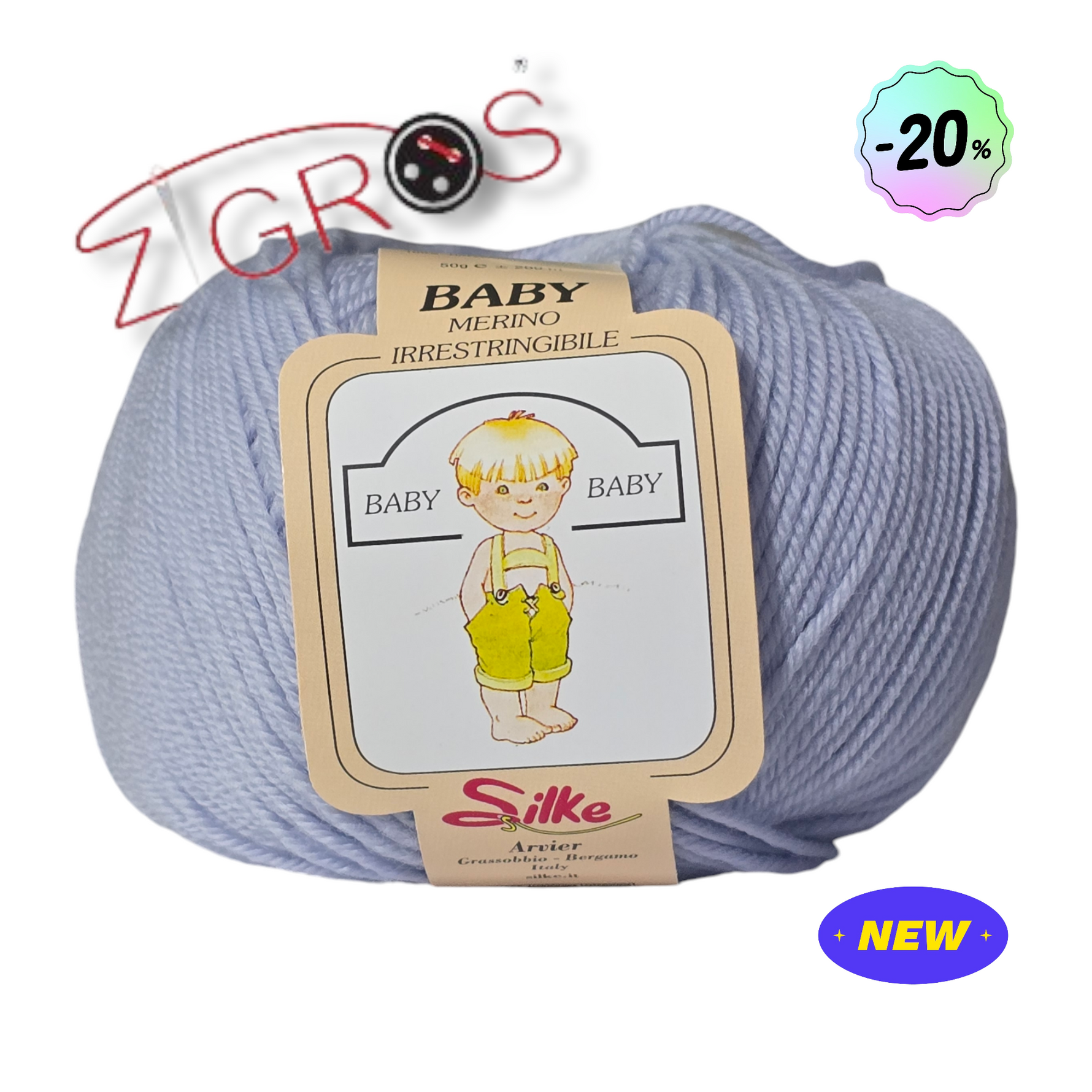 Lana Baby Merino – 100% Lana Silke