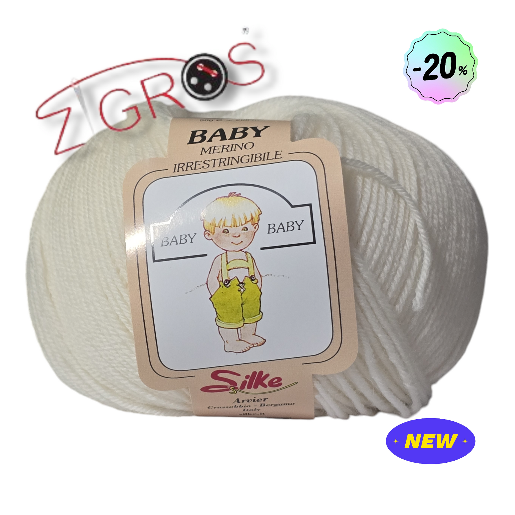Lana Baby Merino – 100% Lana Silke
