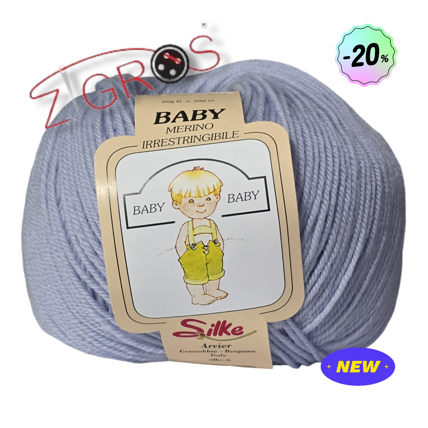 Lana Baby Merino – 100% Lana Silke