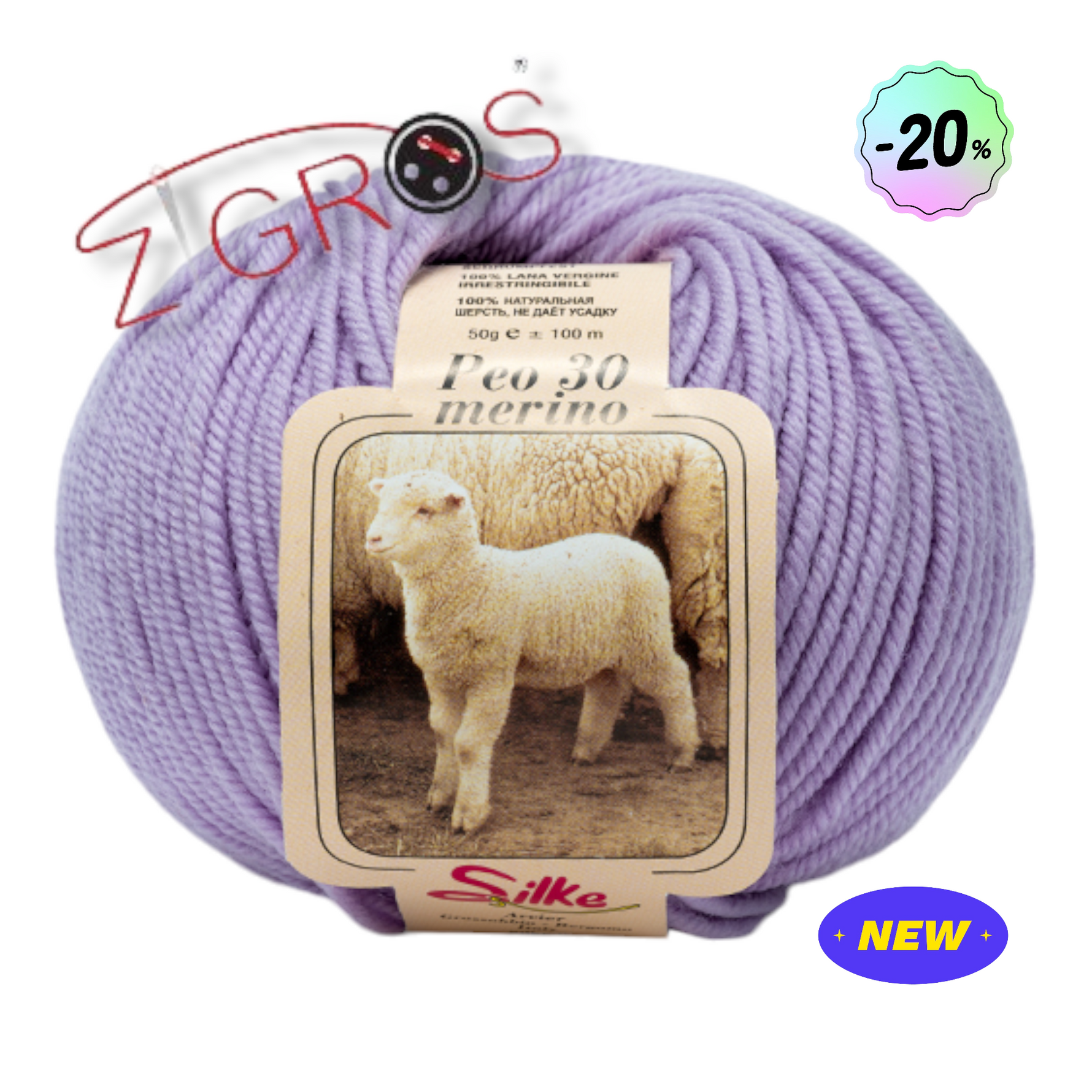 Peo 30 100% Pura Lana Merino gr. 50