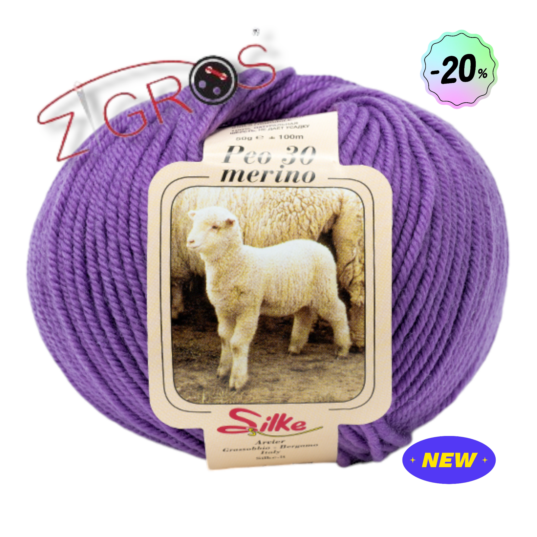 Peo 30 100% Pura Lana Merino gr. 50