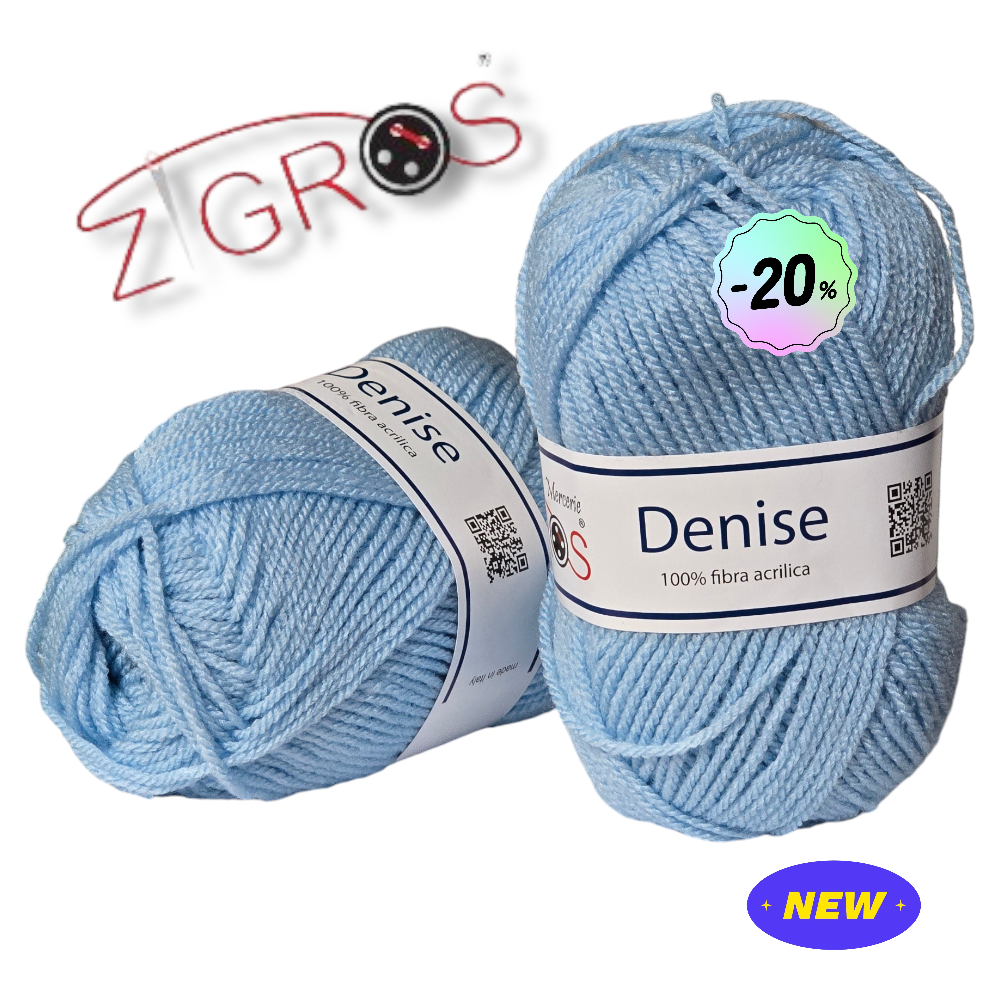 Lana Denise 100% Acrilico 50gr 133mt