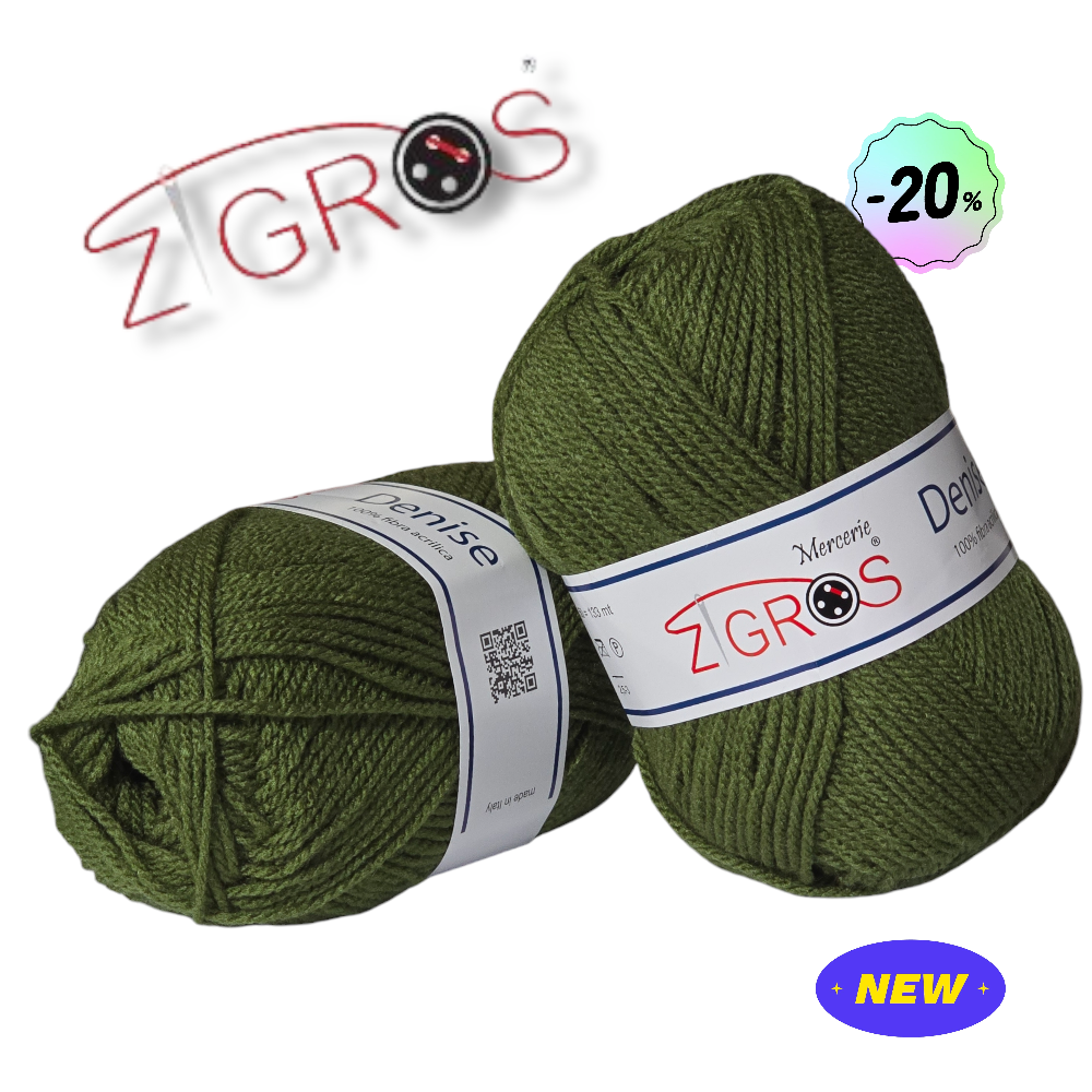 Lana Denise 100% Acrilico 50gr 133mt