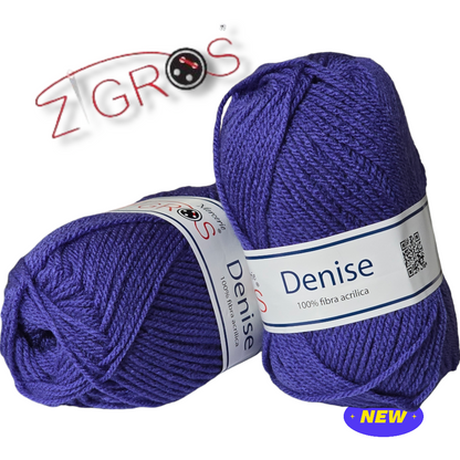 Lana Denise 100% Acrilico 50gr 133mt