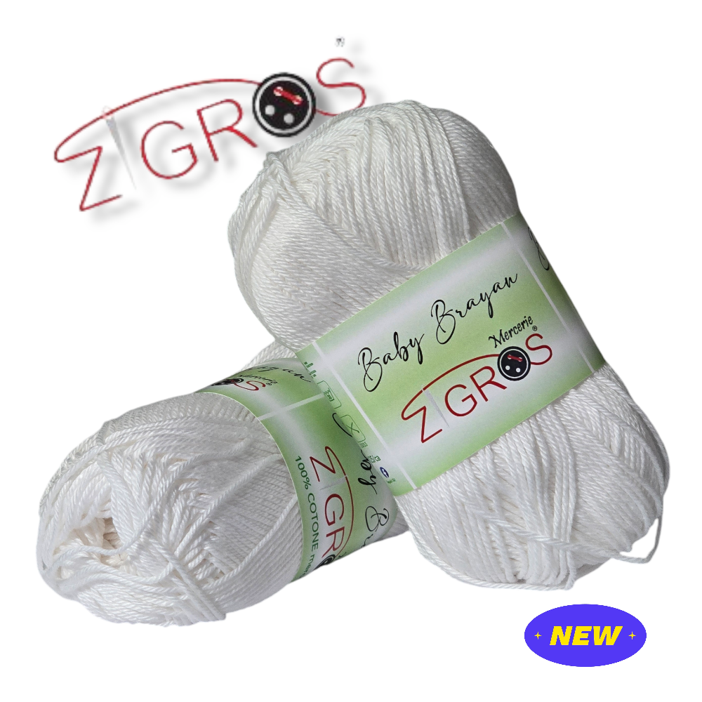 Cotone-Baby-Bryan 100% cotone 50gr 125mt