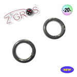 Moschettone Rotondo Lega Zinco 30mm