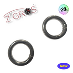 Moschettone Rotondo Lega Zinco 30mm