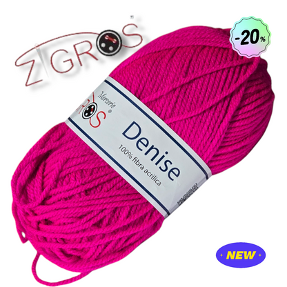 Lana Denise 100% Acrilico 50gr 133mt